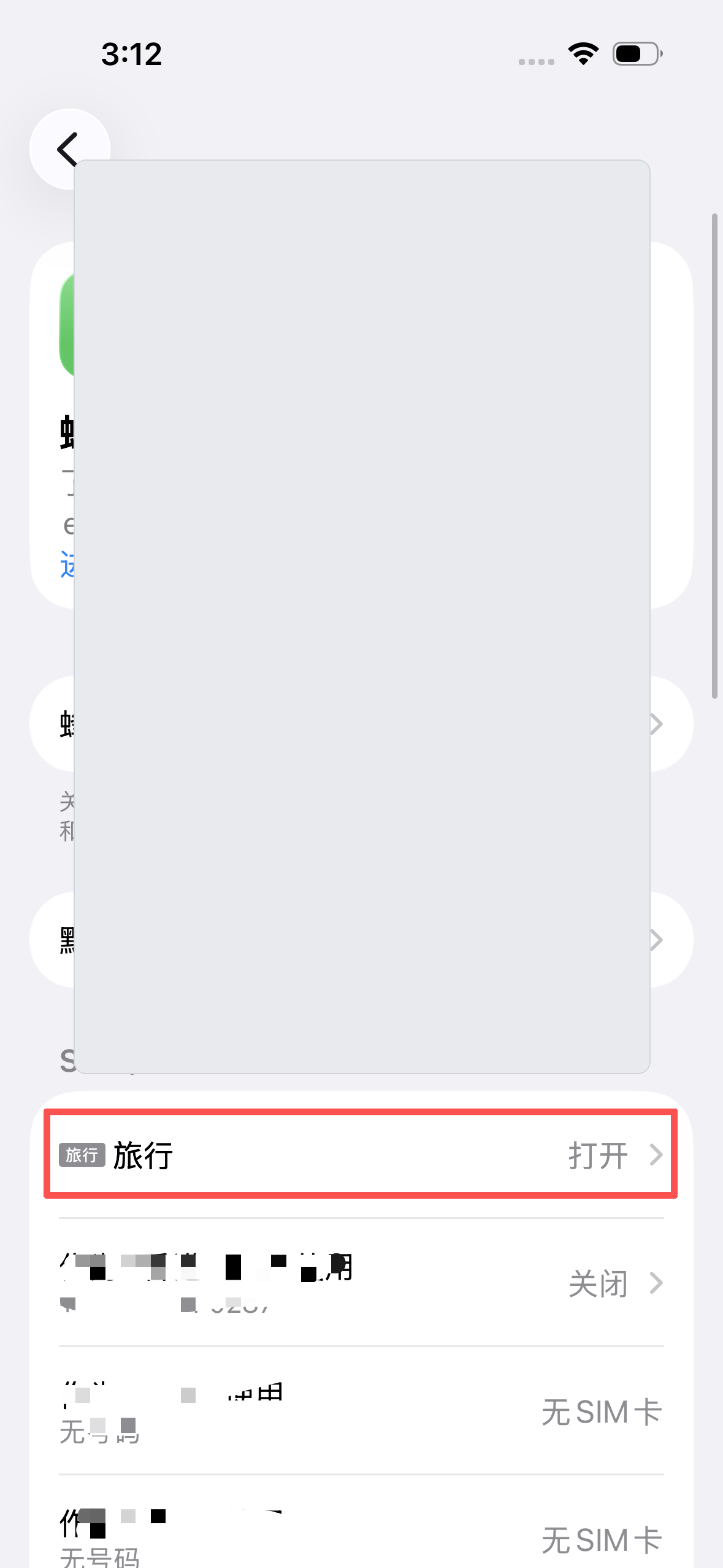 iPhone 选择 SIM 卡